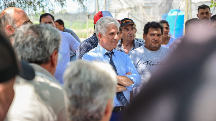 “Voy a acompañar a todos los emprendedores, grandes y pequeños”