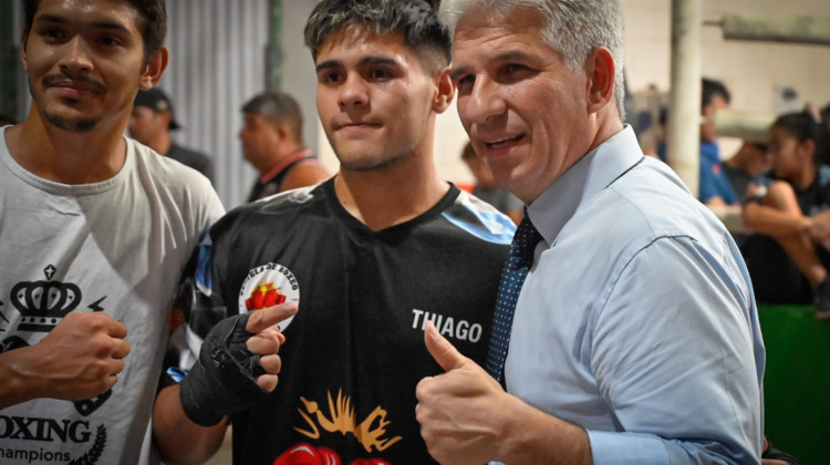 Referentes del boxeo celebran el acompañamiento del Gobierno provincial