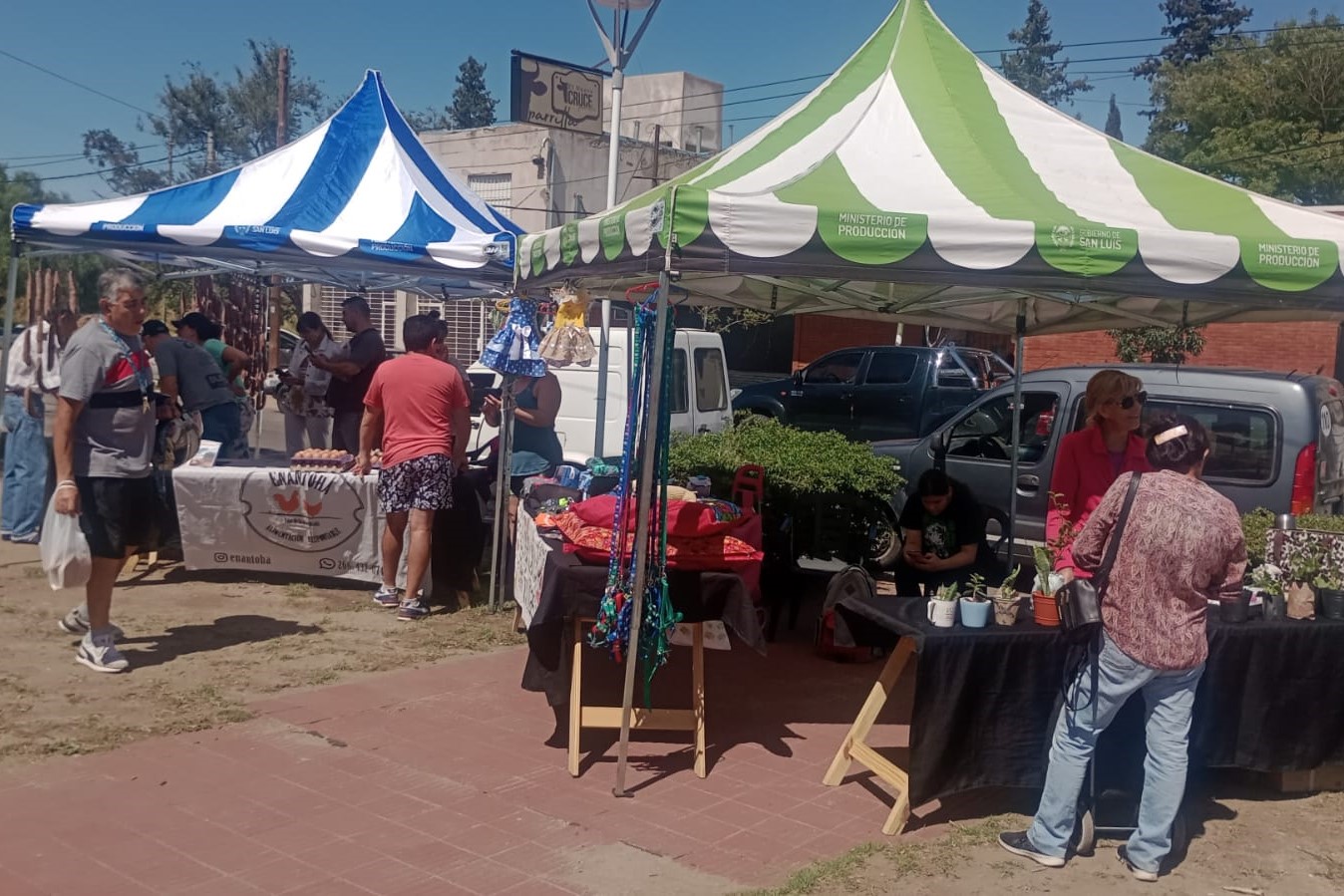 Emprendedores locales ofrecerán sus productos en dos plazas de la ciudad de San Luis