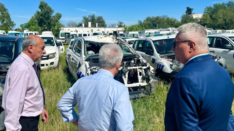 Relevaron vehículos abandonados que pertenecen al Estado