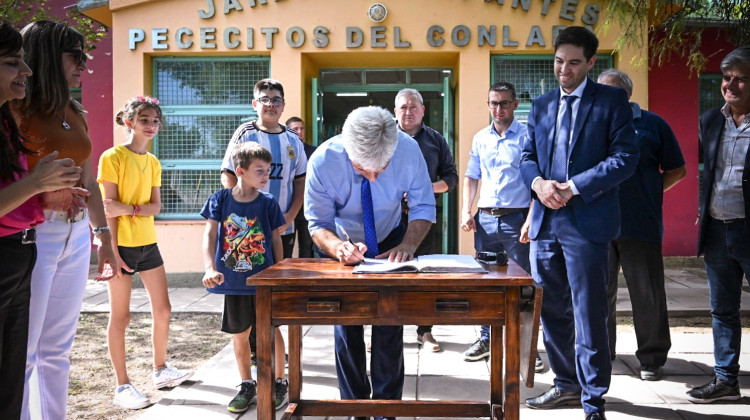 Los chicos de 3 años de Lafinur contarán con una nueva sala de Nivel Inicial