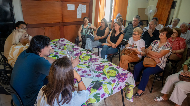 La secretaría de Personas con Discapacidad escuchó inquietudes de la tercera edad