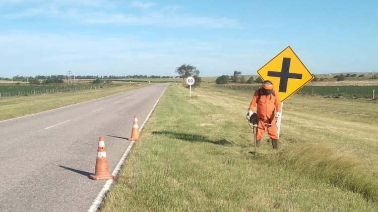 Sumaron nueva cartelería vial en la Ruta Provincial N°1