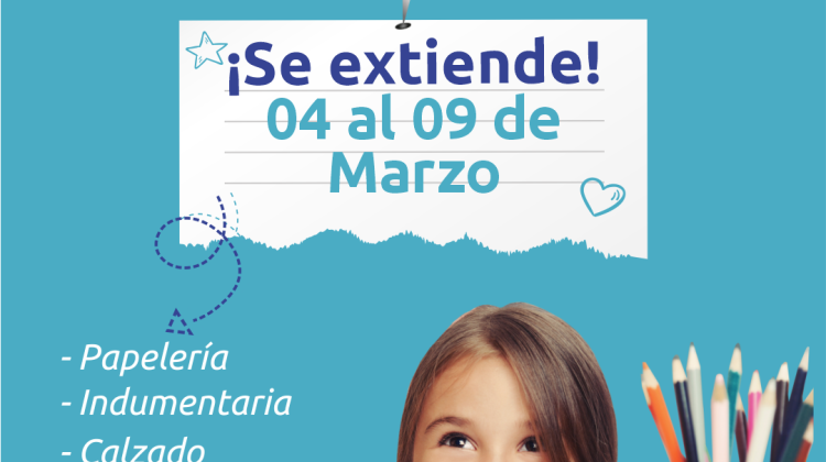 Extendieron la iniciativa ‘Semana Escolar’ desde este lunes hasta el 9 de marzo