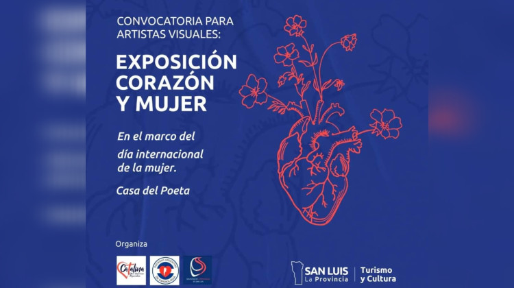 La Casa del Poeta abrió la convocatoria artística ‘Corazón y Mujer’