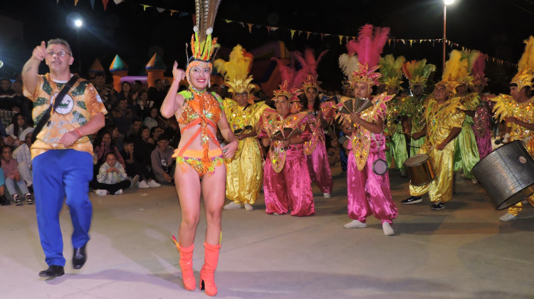En un clima de fiesta, Concarán celebró sus Carnavales 2024