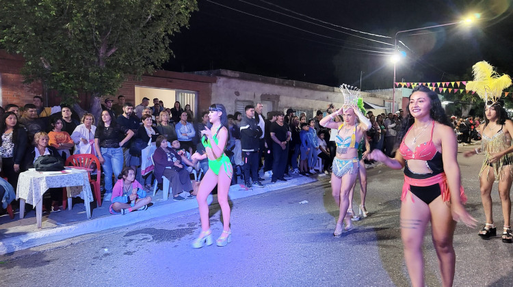 Villa de la Quebrada vibró con su 11° Carnaval de las Sierras