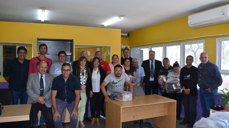 Entregaron uniformes al personal de la Zona Primaria Aduanera San Luis