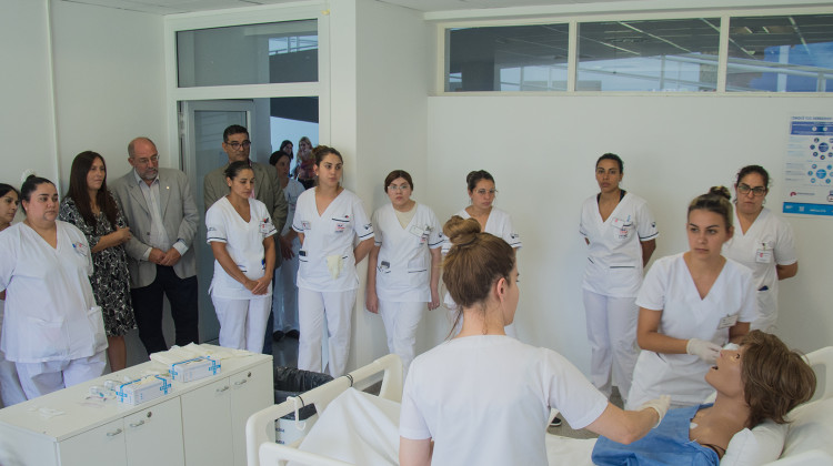 Más de 200 estudiantes de Enfermería iniciaron sus prácticas preprofesionales en la ULP
