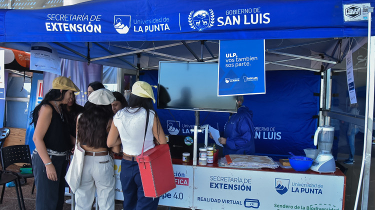 La Universidad de La Punta presente en las Jornadas Productivas