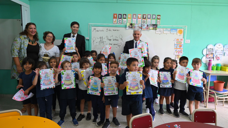 La Escuela ‘Progreso y Sueños’ festejó sus 10 años junto a su fundador