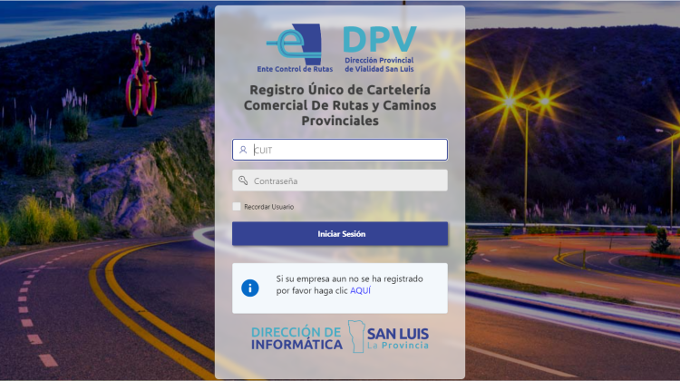 Abren un registro para propietarios de cartelería publicitaria ubicada en rutas y autopistas