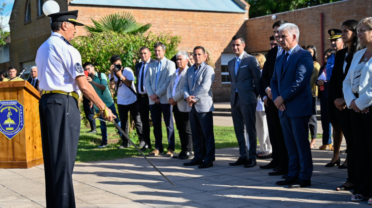 La escuela de la Policía comenzó el ciclo lectivo 2024