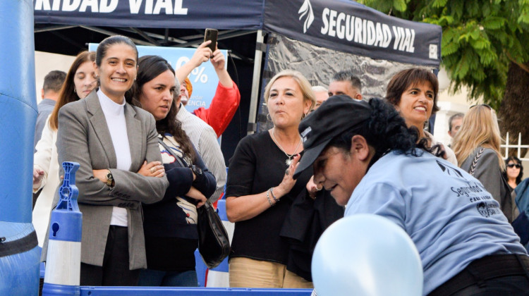 Se realizaron actividades para conmemorar el Día de la Seguridad Peatonal