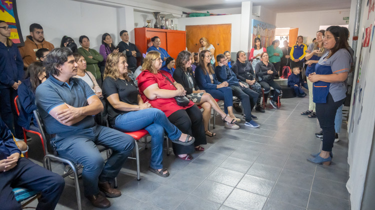 Inició el ciclo lectivo en la Escuela de Discapacitados Audiovisuales Mercedes