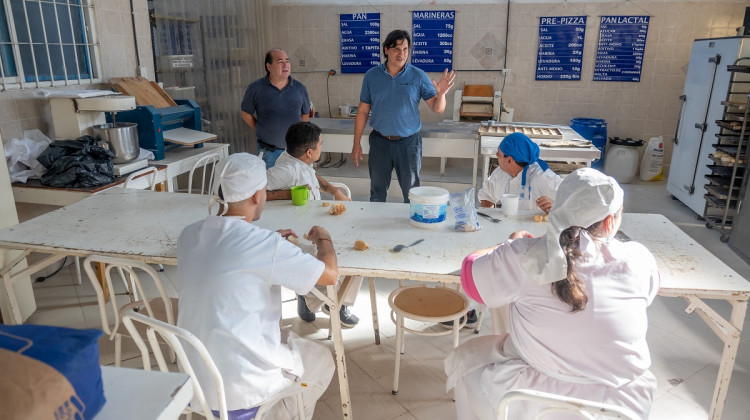 El secretario de Personas con Discapacidad visitó el Centro Integrador ‘Amuyen’