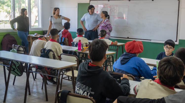 La educación inclusiva, tema de la visita a la Escuela Agraria mercedina