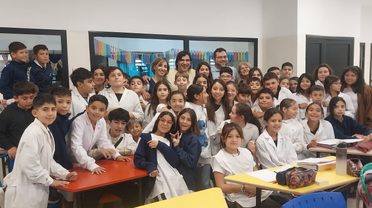 La Secretaría de Personas con Discapacidad visitó la Escuela Nº 445 “Río Quinto”