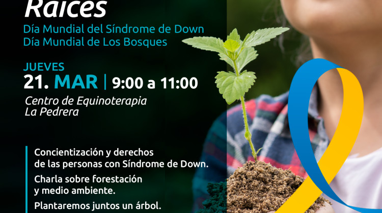 Plantarán árboles para conmemorar el Día Mundial del Síndrome de Down