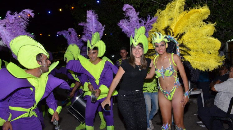 A pura fiesta, Los Cajones vivió su celebración del Carnaval 2024
