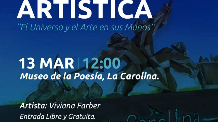 Abrirá la muestra artística ‘El Universo y el Arte en sus Manos’ en La Carolina