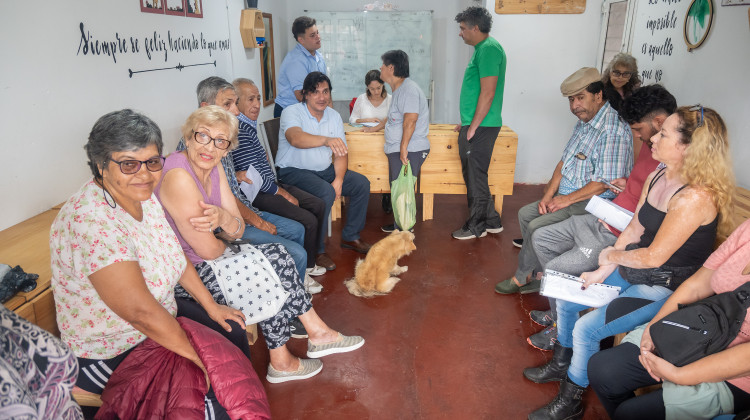 La secretaría de Personas con Discapacidad escuchó las inquietudes de los vecinos de los barrios ‘El Criollo’ y ‘Viva San Luis’