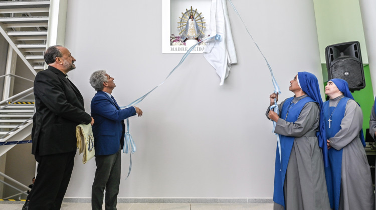La Virgen de Luján ya tiene un espacio en el Hospital Central ‘Dr. Ramón Carrillo’