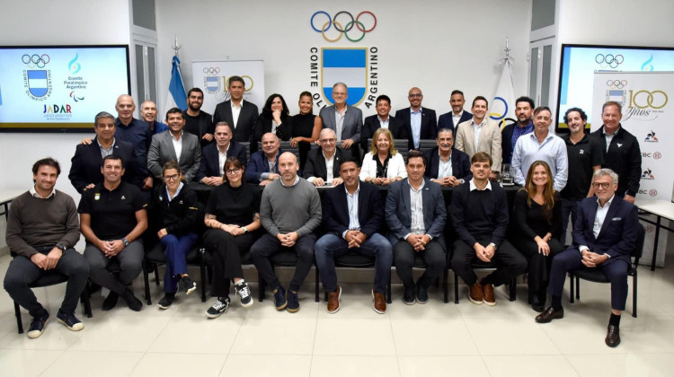San Luis participó del lanzamiento de los Juegos Argentinos de Alto Rendimiento