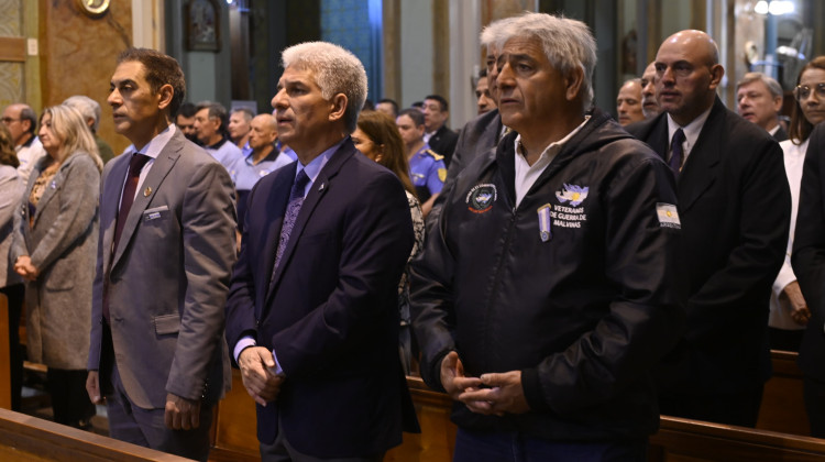 En la Iglesia Catedral recordaron a los veteranos y caídos en Malvinas