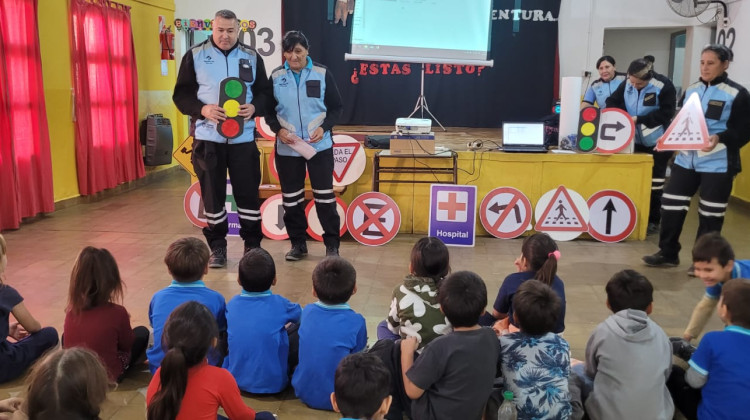 Estudiantes de varias escuelas se capacitarán sobre seguridad vial