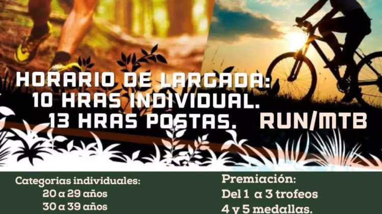 Se viene la primera fecha del Circuito de Duatlón Puntuable del departamento San Martín