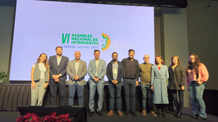 Intendentes de San Luis presentes en un encuentro nacional sobre cambio climático