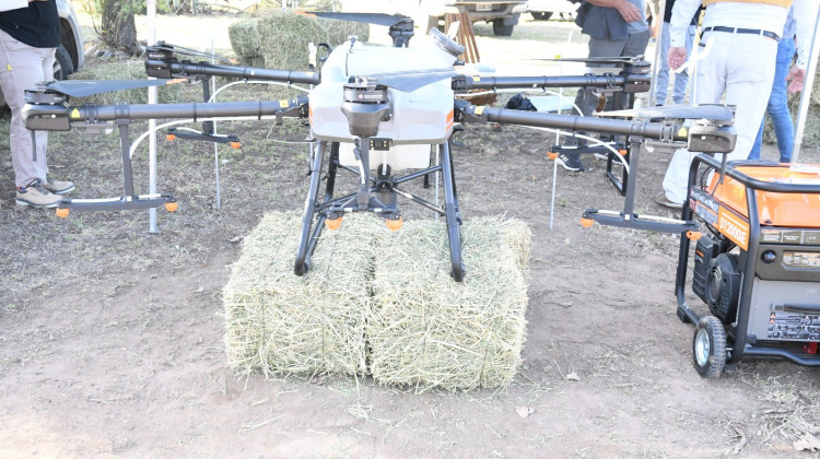 Green Drone presentó su tecnología de drones en San Luis Intensiva