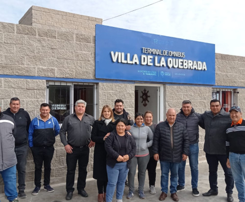 Remodelan la terminal de Villa de la Quebrada para recibir a turistas y promesantes