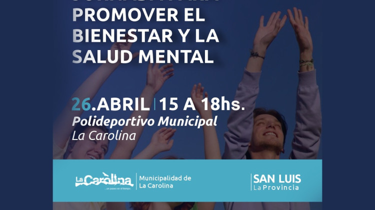 Realizarán una jornada sobre salud mental con juegos y talleres en La Carolina