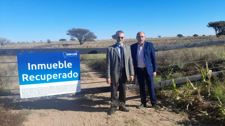 La Provincia recuperó un campo que había vendido y nunca cobró