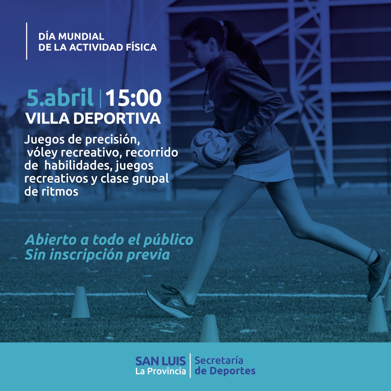 La Villa Deportiva celebrará el Día Mundial de la Actividad Física con baile, juegos y deporte