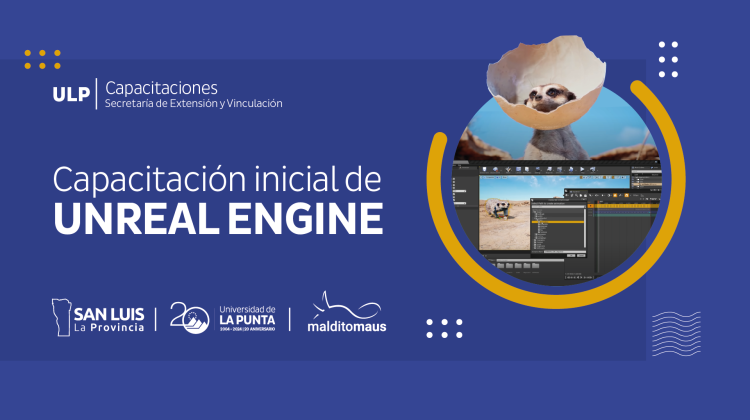 El Polo Audiovisual de la ULP lanza una capacitación en manejo de Unreal Engine