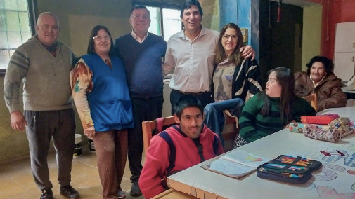 Santa Rosa del Conlara suma acciones para fortalecer la inclusión de personas con discapacidad