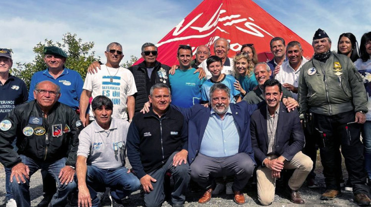 El Vicegobernador participó de un evento organizado por el Museo Malvinas de Saladillo