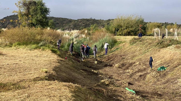 Realizan trabajos de mantenimiento en el Ecoparque Cruz de Piedra