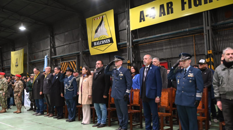 La V Brigada Aérea celebró el Día del Soldado Aeronáutico