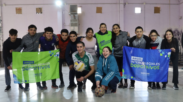 Los parajes de San Luis dirán presente en los Juegos Intercolegiales Deportivos