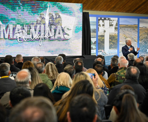 Los excombatientes de Malvinas tienen desde hoy un salón que los honra en Casa de Gobierno