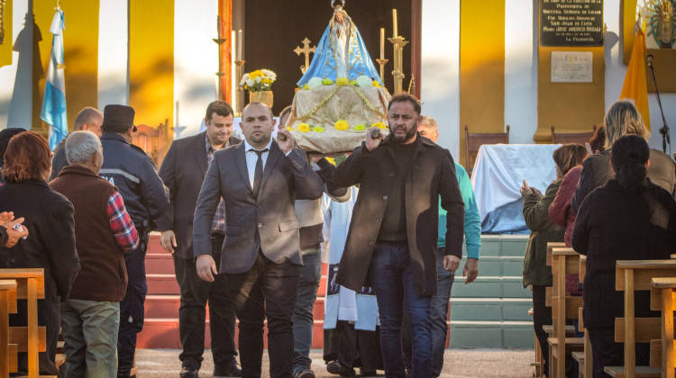 Luján celebró su fiesta patronal con una misa y procesión