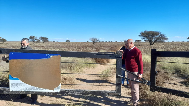 La Provincia evitó la usurpación de un campo de su propiedad