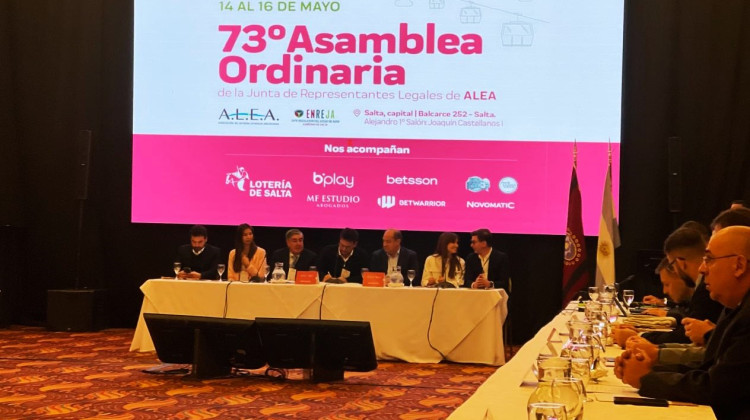 San Luis participó de la 73° asamblea de la Asociación de Loterías, Quinielas y Casinos Estatales