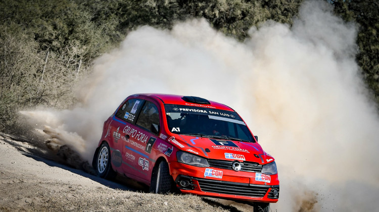 Santa Rosa del Conlara vibró con la fiesta del rally provincial