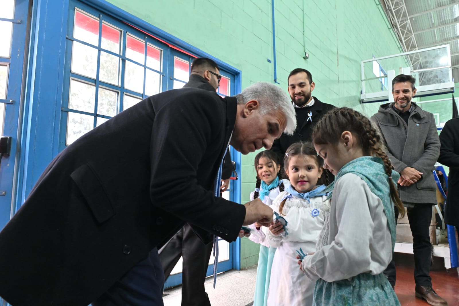 Poggi anunció la creación de una sala de 3 años en la Escuela ‘Carlos Juan Rodríguez’
