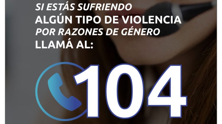 La línea de asistencia por violencia de género funciona las 24 horas, los 365 días del año